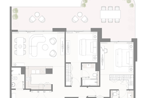 Appartement à Dubai, 1 chambre, 85 m², № 92723 - photo 9