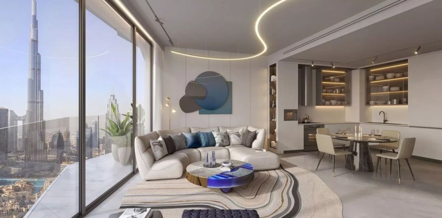 Appartement à Downtown Dubai (Downtown Burj Dubai), Dubai, 1 chambre, 69.7 m², № 137578