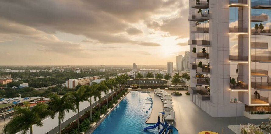 Квартира в Дубае, 1 спальня, 54м², № 85155