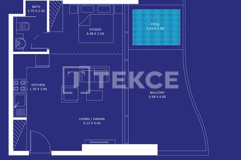 Apartment in Dubai 1 bedroom, 70 sq.m. № 11388 - photo 19