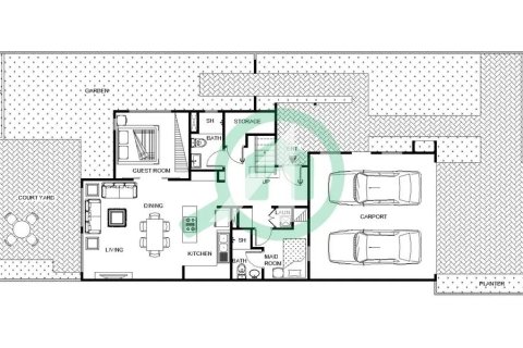 فيلا في Zahra Townhouses, Town Square, دبي 4 غرف نوم, 290 م² رقم 50222 - صورة 16