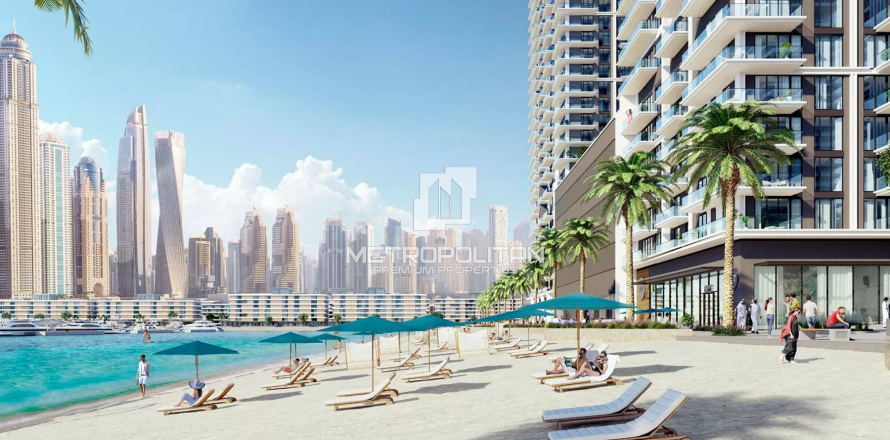 Apartamento en EMAAR Beachfront, Dubai Harbour, Dubai, 2 dormitorios, 115 m², № 16077
