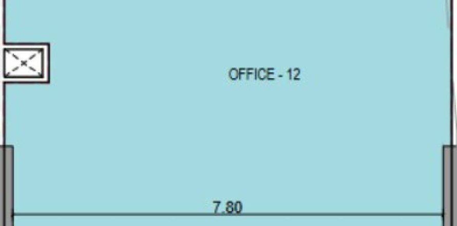 Office in Dubai 88.22 sq.m. № 5123