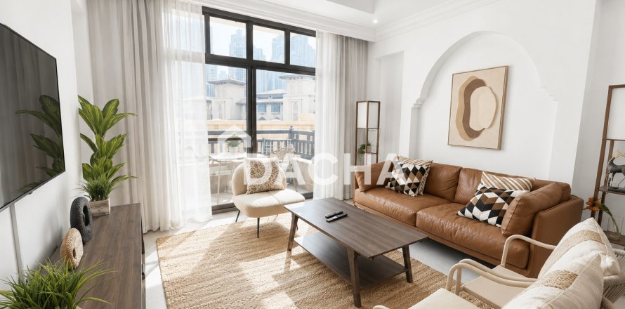 Appartement à Downtown Dubai (Downtown Burj Dubai), Dubai, 1 chambre, 87 m², № 135294