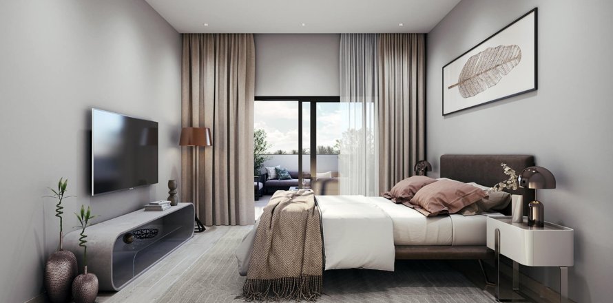 Квартира в MAISON ELYSEE в Джумейра Вилладж Серкл, Дубай, 1 спальня, 63.73м², № 31284