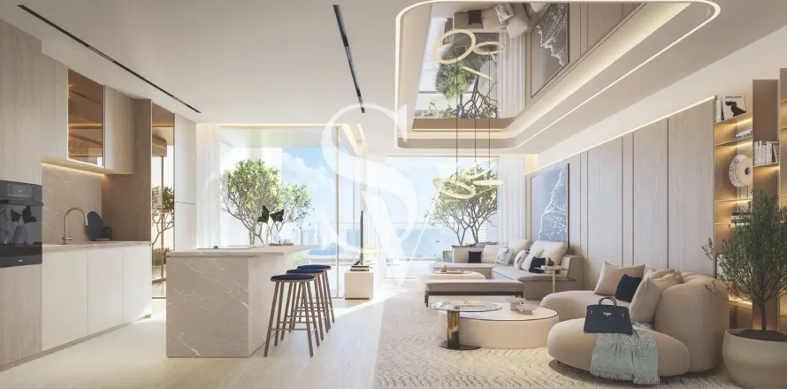 Квартира в Пальме Джумейре, Дубай, 4 спальни, 417м², № 111082