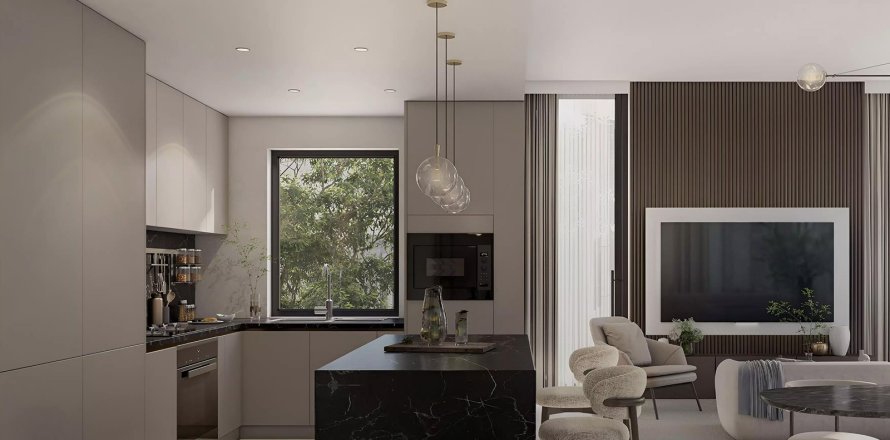 Apartment in Dubai Land, Dubai 1 bedroom, 68.6553 sq.m. № 90817