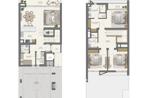 Maison de ville à The Valley, Dubai, 3 chambres, 151 m², № 92261 - photo 4