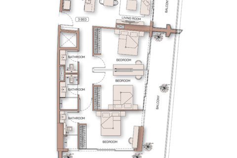 Apartment in Al Jaddaf, Dubai 1 bedroom, 67 sq.m. № 92264 - photo 7