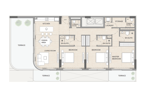 Apartment in Dubai 1 bedroom № 92256 - photo 9