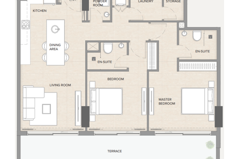 Apartment in Dubai 1 bedroom № 92256 - photo 8