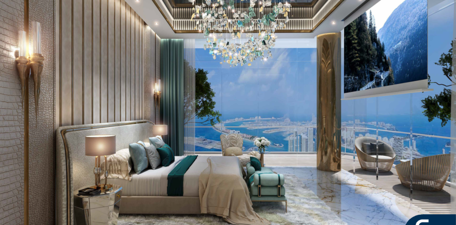 Apartamento en DAMAC BAY 2 en Dubai Harbour, Dubai, 1 dormitorio, 77 m², № 98985