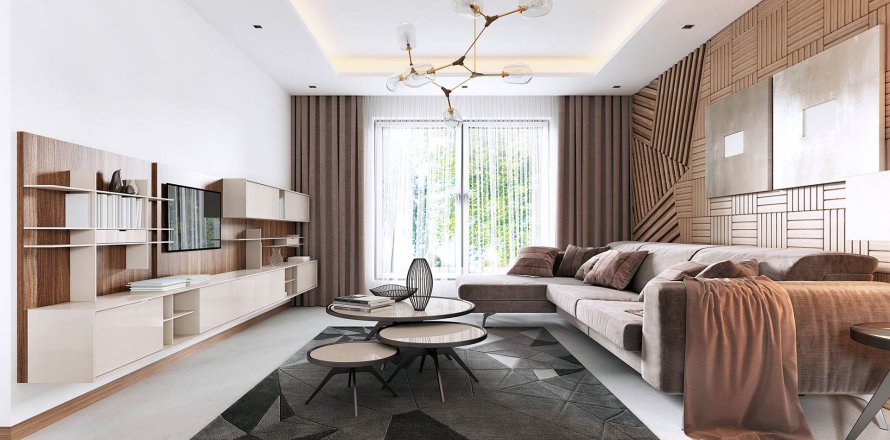 Пентхаус в BINGHATTI MIRAGE в Джумейра Вилладж Серкл, Дубай, 2 спальни, 89м², № 30271