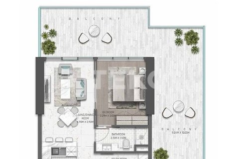 Apartment in DAMAC Hills (Akoya by DAMAC), Dubai 1 bedroom, 65 sq.m. № 4269 - photo 11