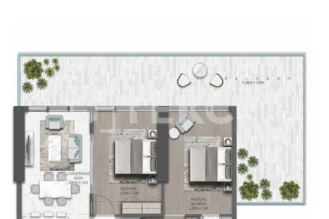 Apartment in DAMAC Hills (Akoya by DAMAC), Dubai 1 bedroom, 65 sq.m. № 4269 - photo 14