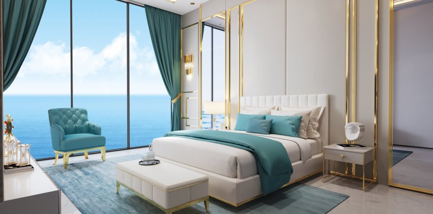 Квартира в OCEANZ в Дубае, 1 спальня, 91.47м², № 39816