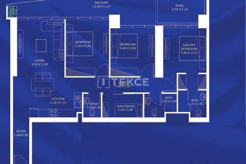 Apartment in Jumeirah Village Triangle, Dubai 1 bedroom, 80 sq.m. № 9477 - photo 17