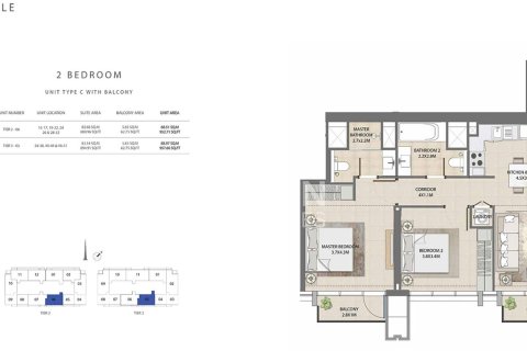 Apartment in Downtown Dubai (Downtown Burj Dubai), Dubai 2 bedrooms, 92 sq.m. № 20173 - photo 25