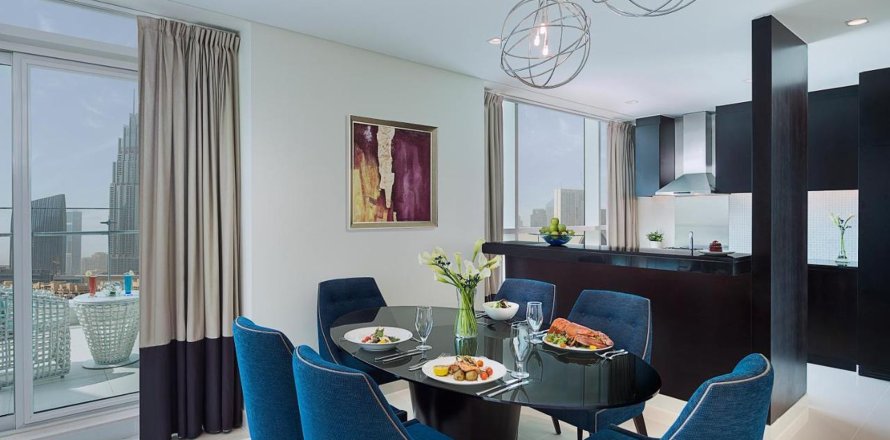 Appartement à Downtown Dubai (Downtown Burj Dubai), Dubai, 2 chambres, 140 m², № 30372