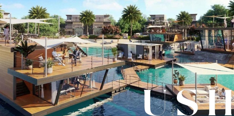 Таунхаус в Damac Lagoons, Дубай, 4 спальни, 144м², № 39073
