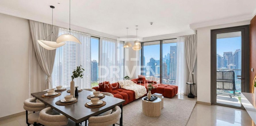 Appartement à Boulevard Point, Downtown Dubai (Downtown Burj Dubai), Dubai, 2 chambres, 131.36 m², № 128811