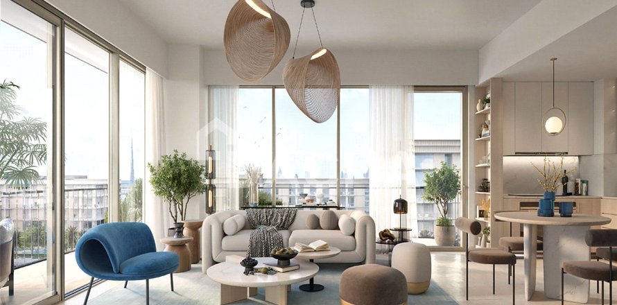 Квартира в Дубай Хилс Эстейт, Дубай, 2 спальни, 131м², № 104868