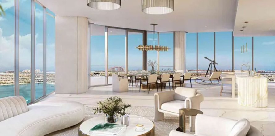 Квартира в Пальме Джумейре, Дубай, 3 спальни, 254.6м², № 41573