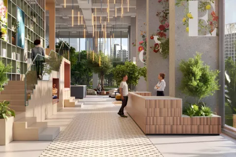 Appartement à Business Bay, Dubai, studio, 32 m², № 54420 - photo 4