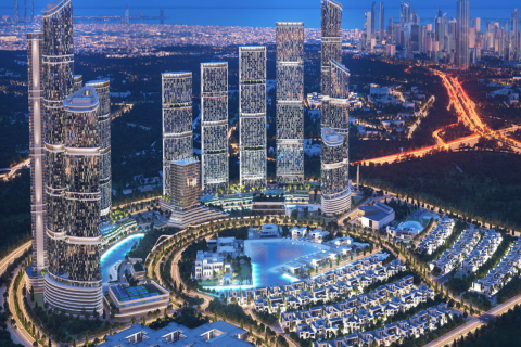 Apartment in 320 RIVERSIDE CRESCENT in Nadd Al Sheba, Dubai 2 bedrooms, 111 sq.m. № 97311