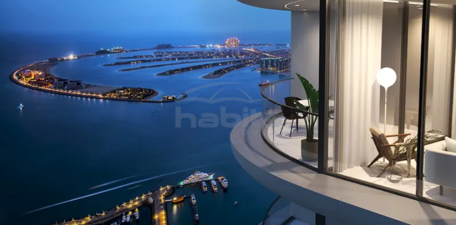 Квартира в Dubai Harbour, Дубай, студия, 80м², № 7642