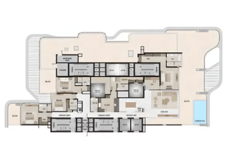 Apartment in Palm Jumeirah, Dubai 2 bedrooms, 329 sq.m. № 103609 - photo 14