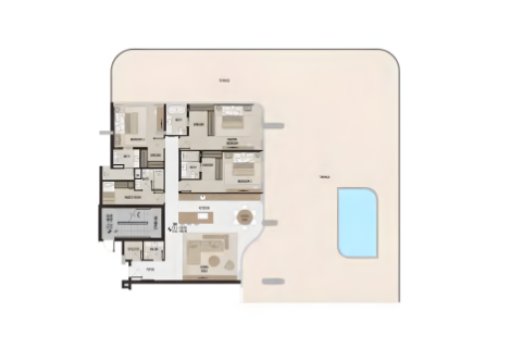 Apartment in Palm Jumeirah, Dubai 2 bedrooms, 329 sq.m. № 103609 - photo 12