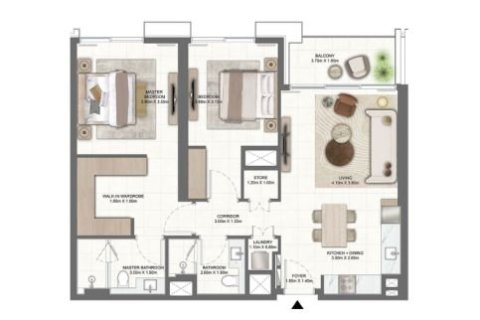 Apartment in Dubai 1 bedroom, 69 sq.m. № 103608 - photo 11