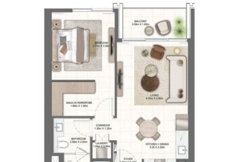 Apartment in Dubai 1 bedroom, 69 sq.m. № 103608 - photo 2