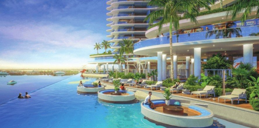 Квартира в OCEANZ в Maritime City, Дубай, 1 спальня, 69.34м², № 39925