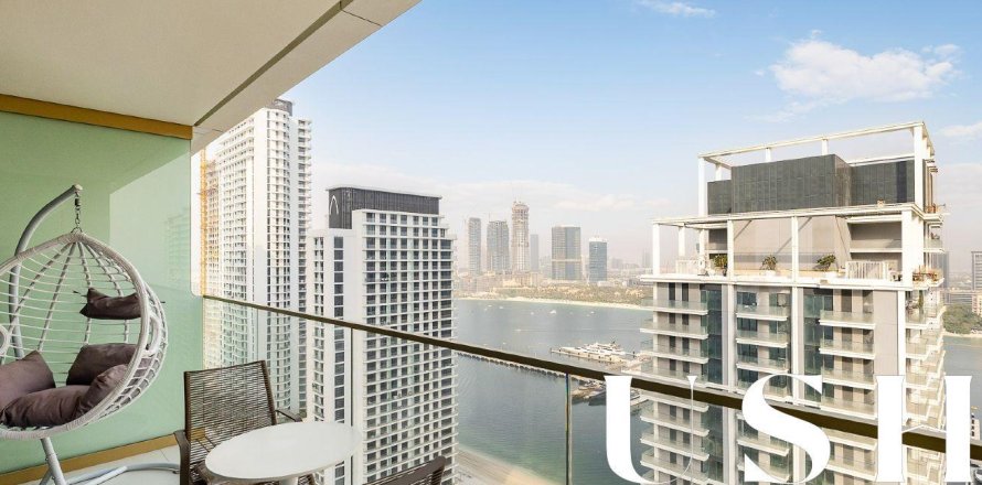 Apartamento en EMAAR Beachfront, Dubai Harbour, Dubai, 1 dormitorio, 67 m², № 46685