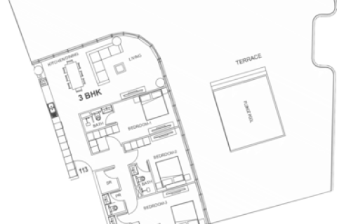 Apartamento en Villa del Garda en Dubai, 1 dormitorio, 56 m², № 103883 - foto 25