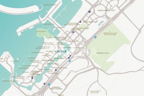 Apartamento en Dubai Marina, Dubai, 1 dormitorio, 74.7 m², № 6774 - foto 12