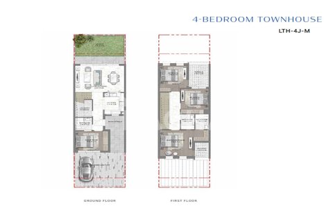 Maison de ville à Damac Lagoons, Dubai, 4 chambres, 211.8 m², № 6775 - photo 10