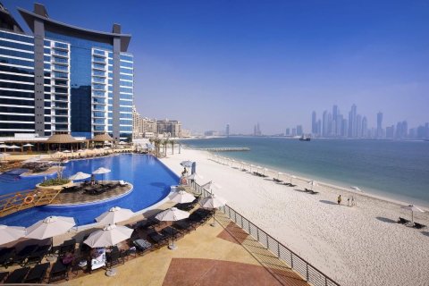 Hotel Apartamento en Palm Jumeirah, Dubai, 1 dormitorio, 54.2 m², № 60584 - foto 1