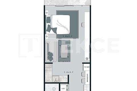 Penthouse in Jumeirah Village Circle, Dubai 2 bedrooms, 91 sq.m. № 10698 - photo 17
