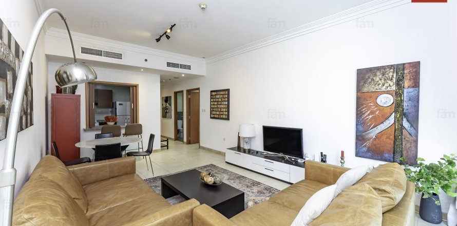 Квартира в Дубай Марине, Дубай, 1 спальня, 78.4м², № 54982