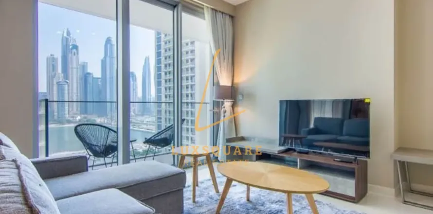 Apartamento en BEACH ISLE en EMAAR Beachfront, Dubai Harbour, Dubai, 1 dormitorio, 80 m², № 69293