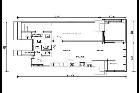 Apartamento en Palm Jumeirah, Dubai, 1 dormitorio, 87 m², № 97117 - foto 13