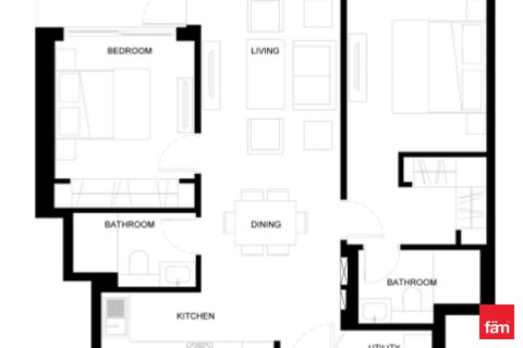 Apartamento en Ras Al Khor, Dubai, 2 dormitorios, 78.9 m², № 59723 - foto 12