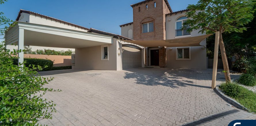 Вилла в Sienna Lakes, Джумейра Гольф Эстейтс, Дубай, 5 спален, 973м², № 78968