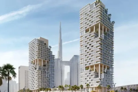 Купить квартиру в Дубае: студию, 77м², № 54222 - фото 1