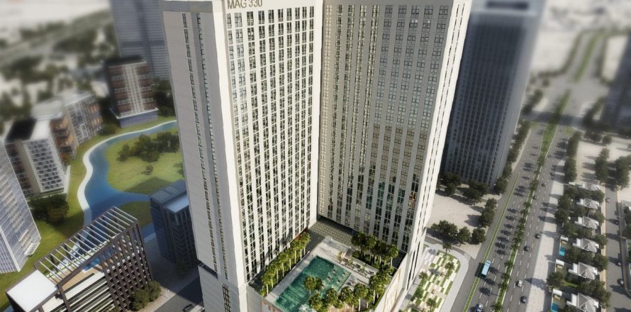 Apartment in City of Arabia, Dubai studio, 51.7 sq.m. № 3909