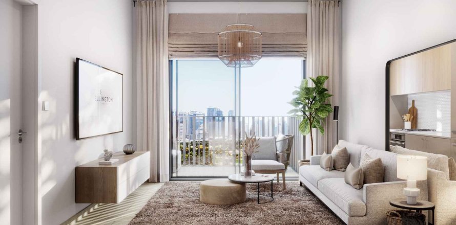 Квартира в THE PORTMAN в Джумейра Вилладж Серкл, Дубай, 1 спальня, 71.35м², № 30860