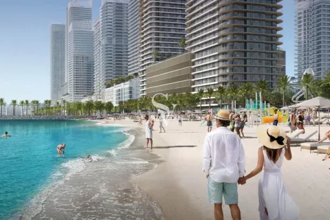 Apartamento en SEAPOINT RESIDENCES en EMAAR Beachfront, Dubai Harbour, Dubai, 2 dormitorios, 128 m², № 93299 - foto 16